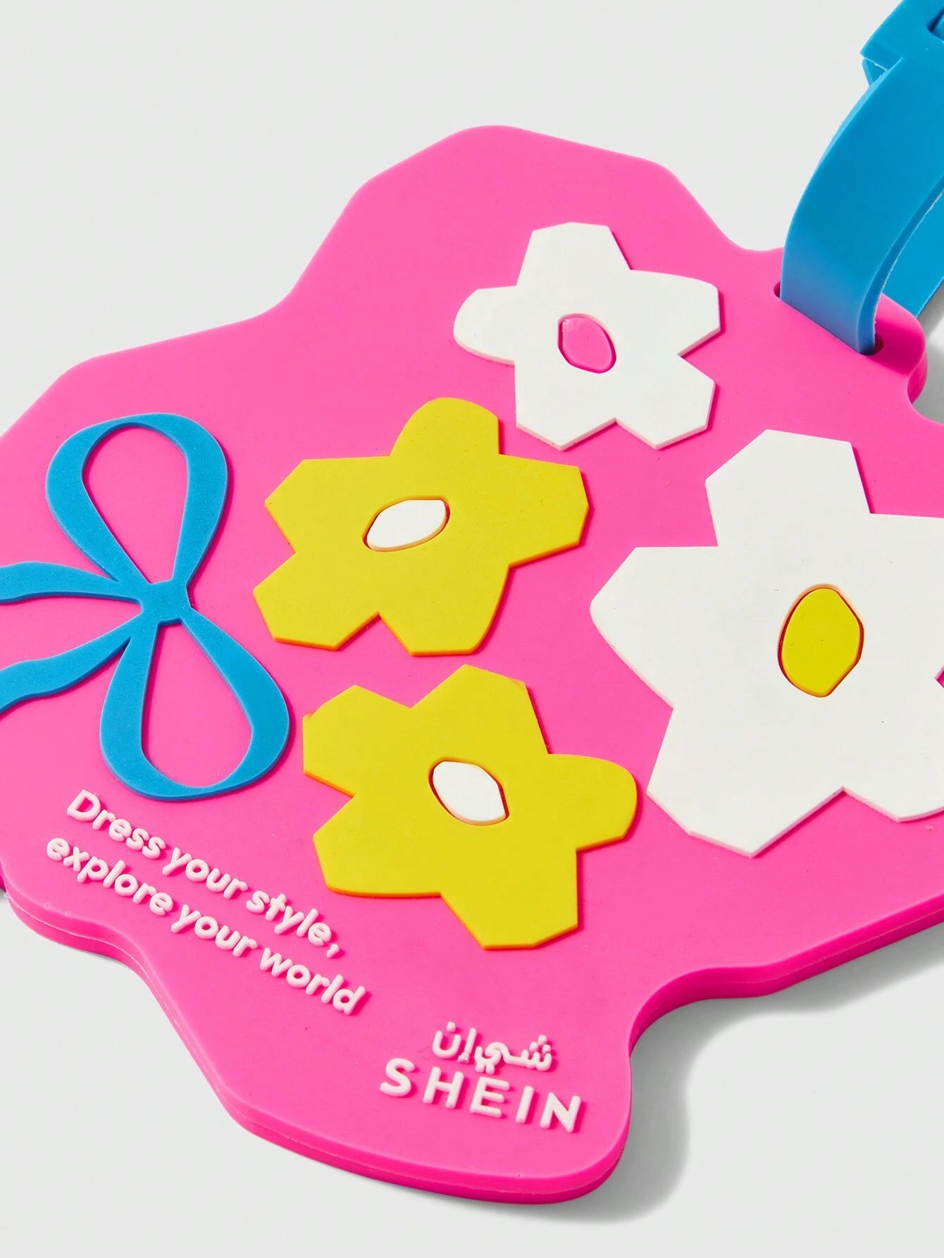  | SHEIN Fun Luggage Tag - Rose Red | Card Holder | Shein | OneHub