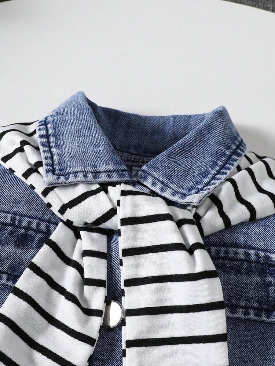  | SHEIN Genkimix Kids Fashionable Loose-Fit All-In-One Shorts For Baby Boys, Casual Style | Dress | Shein | OneHub