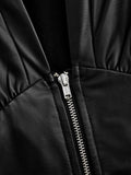  | SHEIN ICON Drop Shoulder Zipper Hooded Y2k Crop Jacket | Jacket | Shein | OneHub