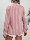  | SHEIN LUNE Striped Print Button Front Shirt | Shirt | Shein | OneHub