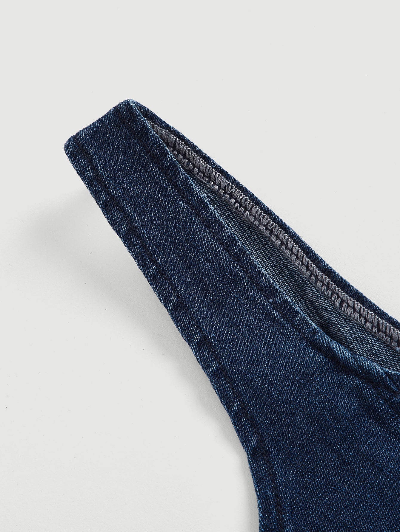  | SHEIN MOD Square Neck High-low Hem Tank Denim Top | Tee | Shein | OneHub