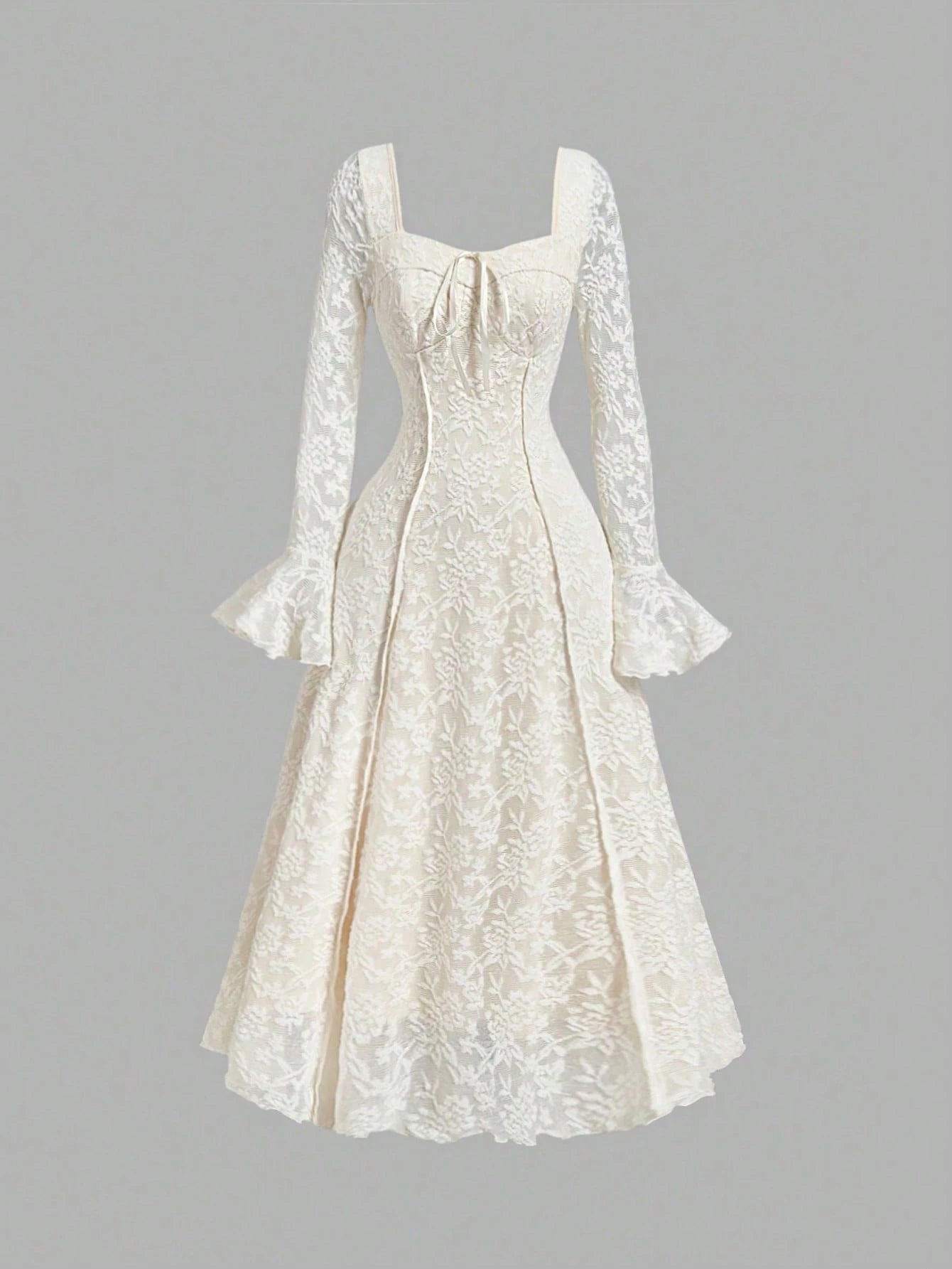 SHEIN MOD Women Long Sleeve Dress, For Party, Festival Dress,Elegant Women Dresses,Homecoming Dresses,Formal Gown,Party Women Dresses,Love And Lemonade,Fall Wedding Guest Dress