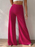  | SHEIN Priv̩ High Waist Wide Leg Pants | Pants | Shein | OneHub