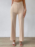  | SHEIN Priv̩ Solid Flare Leg Pants | Pants | Shein | OneHub
