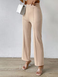  | SHEIN Priv̩ Solid Flare Leg Pants | Pants | Shein | OneHub