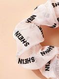  | SHEIN Random 1pc Letter Print Scrunchie | Hair Accessories | Shein | OneHub
