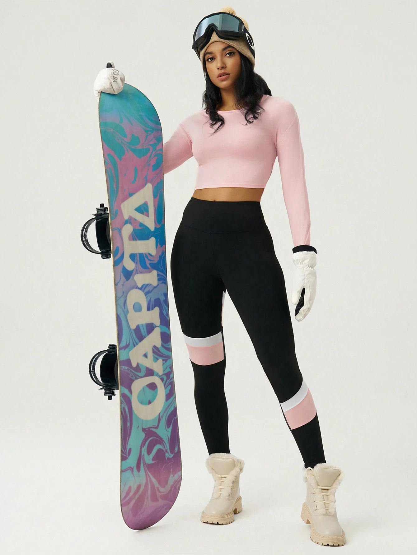  | SHEIN Sport Studio Color Block High Elasticity Women's Sports Suit | Leggings | Shein | OneHub