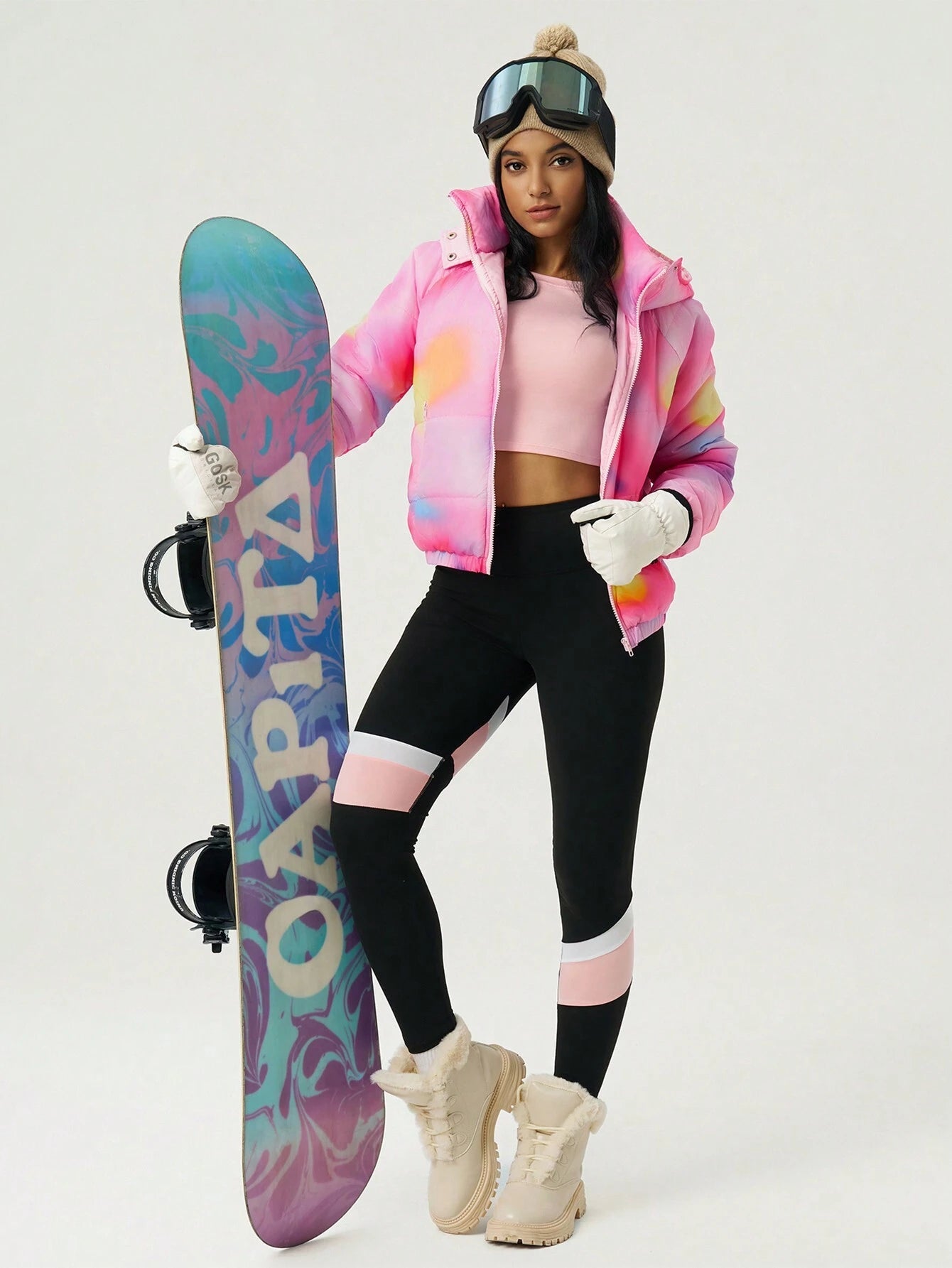  | SHEIN Sport Studio Color Block High Elasticity Women's Sports Suit | Leggings | Shein | OneHub