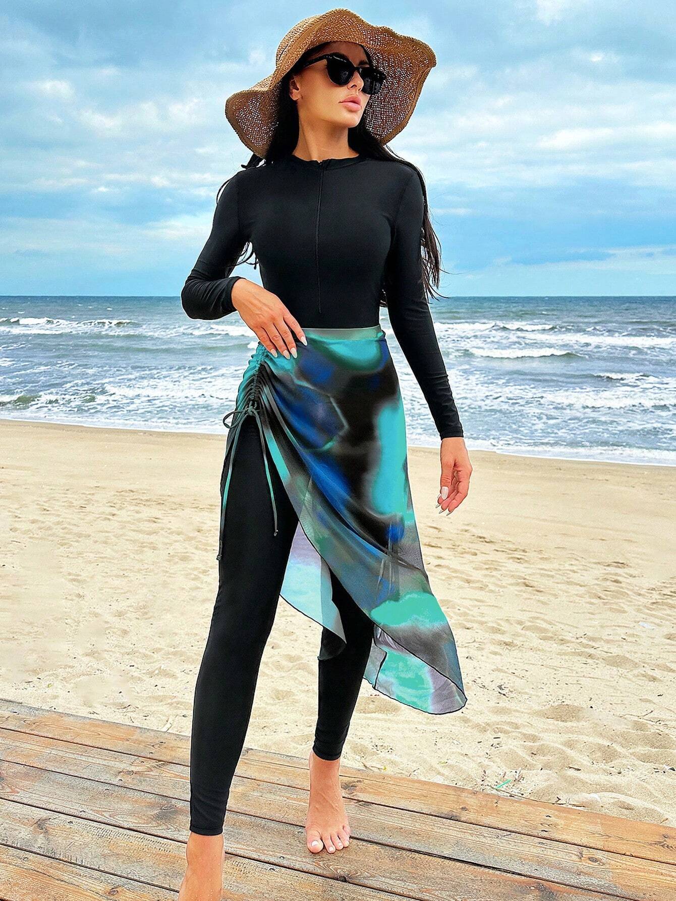  | SHEIN Swim Mulvari Summer Beach Women's One-Piece Swimsuit Set | Lingerie | Shein | OneHub