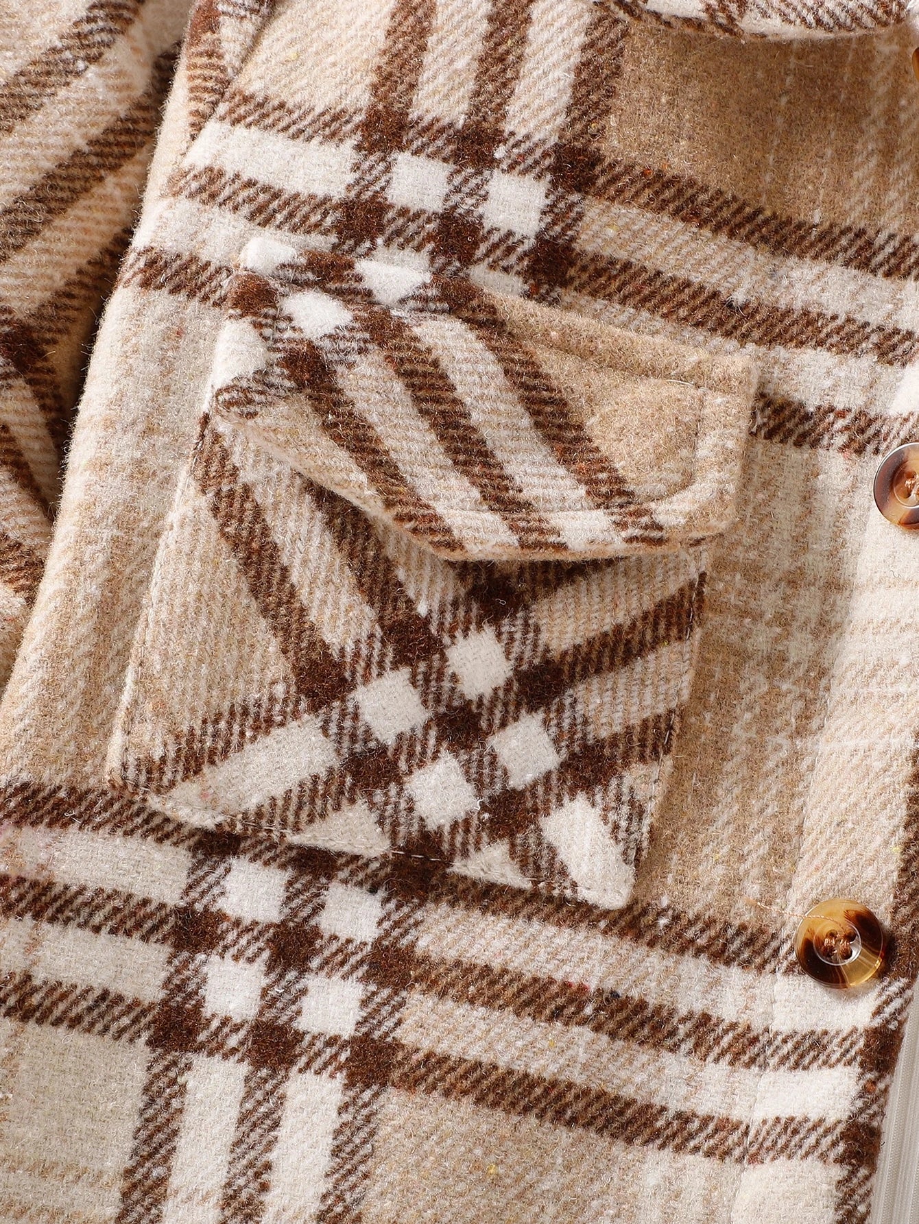  | SHEIN Vintaside Kids Baby Boy Plaid Print Flap Pocket Jacket & Pants Without Tee | Dress | Shein | OneHub