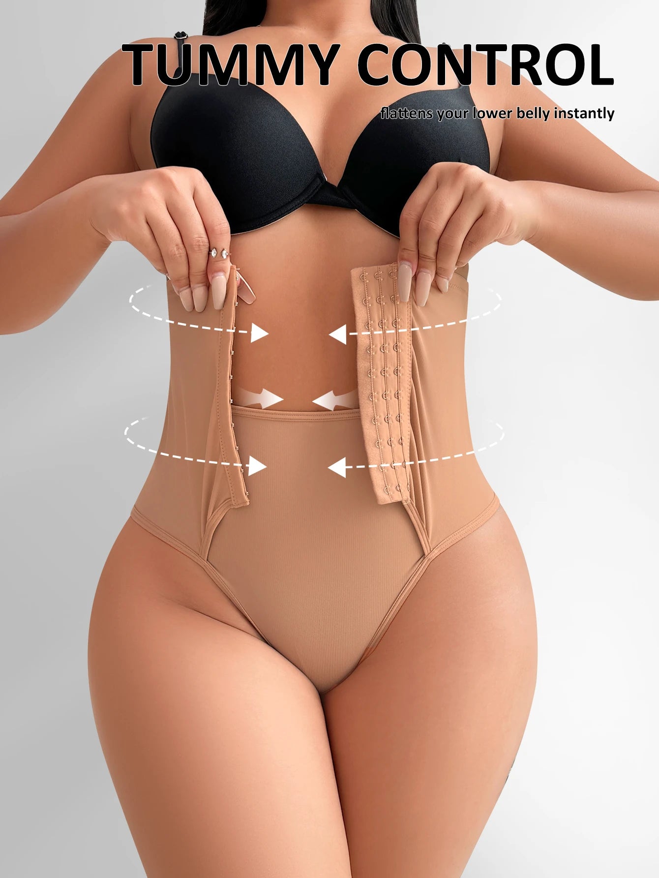 SHEIN Women's Shapewear Bottom Butt Lifting Control Panties