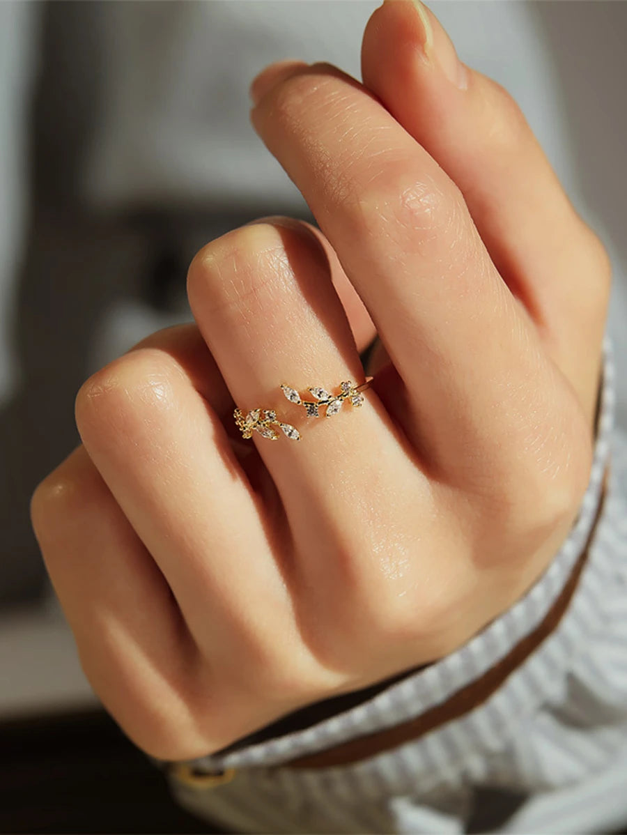  | SHEIN X Lucía Bellido Rhinestone Decor Cuff Ring 1pc | Ring | Shein | OneHub