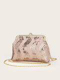  | SHEIN Sequins Decor Chain Novelty Bag School Bag For Graduate, Teen Girls, Freshman, Sophomore, Junior & Senior In College, University & High School, Perfect For Outdoors ,Travel & Back To School | Bags | Shein | OneHub