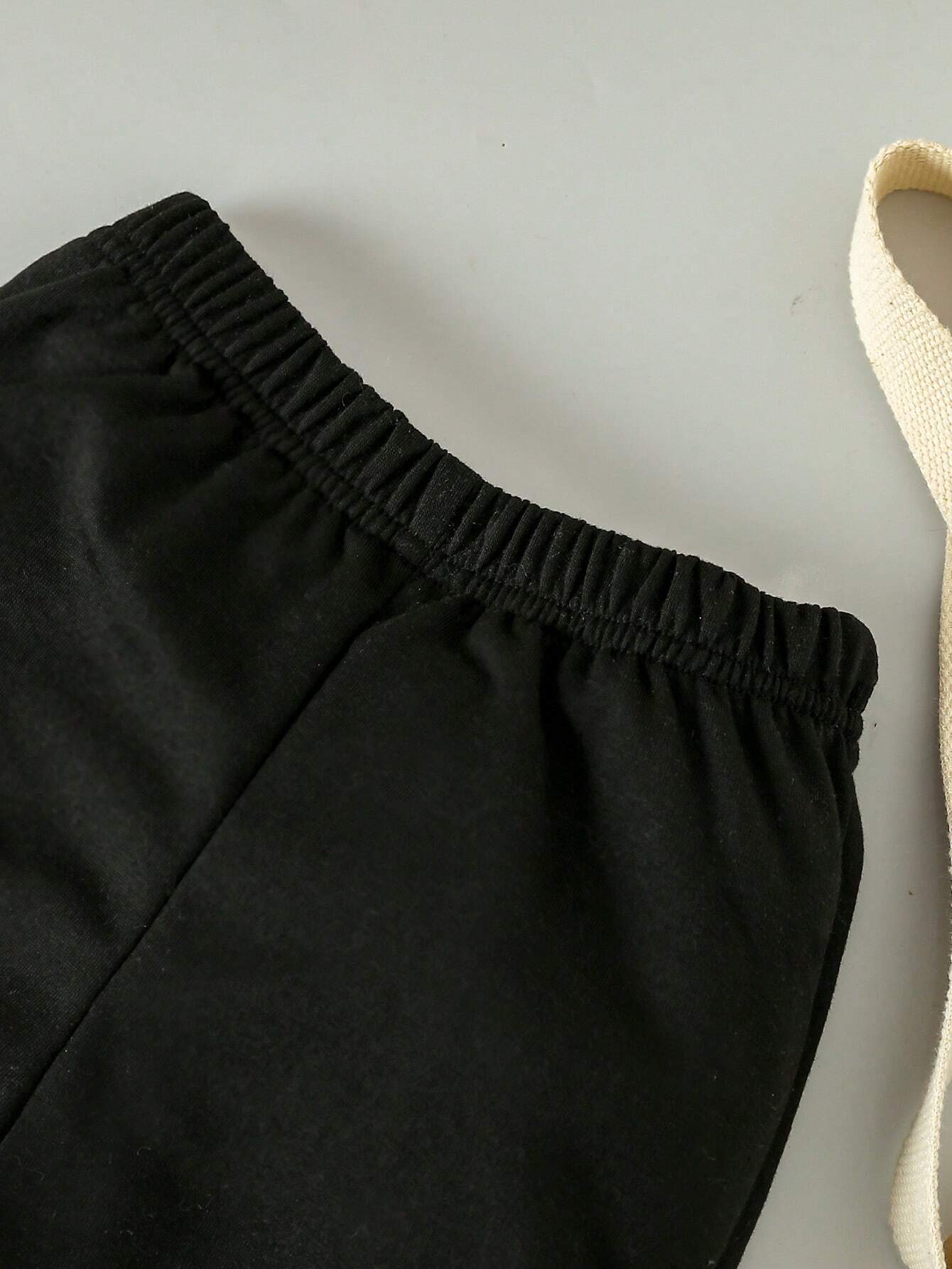  | SHEIN Souflis Baby Boys' Button Closure Long Sleeve 2-In-1 Sweatshirt And Pants With Detachable Bow Tie, Gentleman Style Academy Outfits, 3pcs/Set | Dress | Shein | OneHub