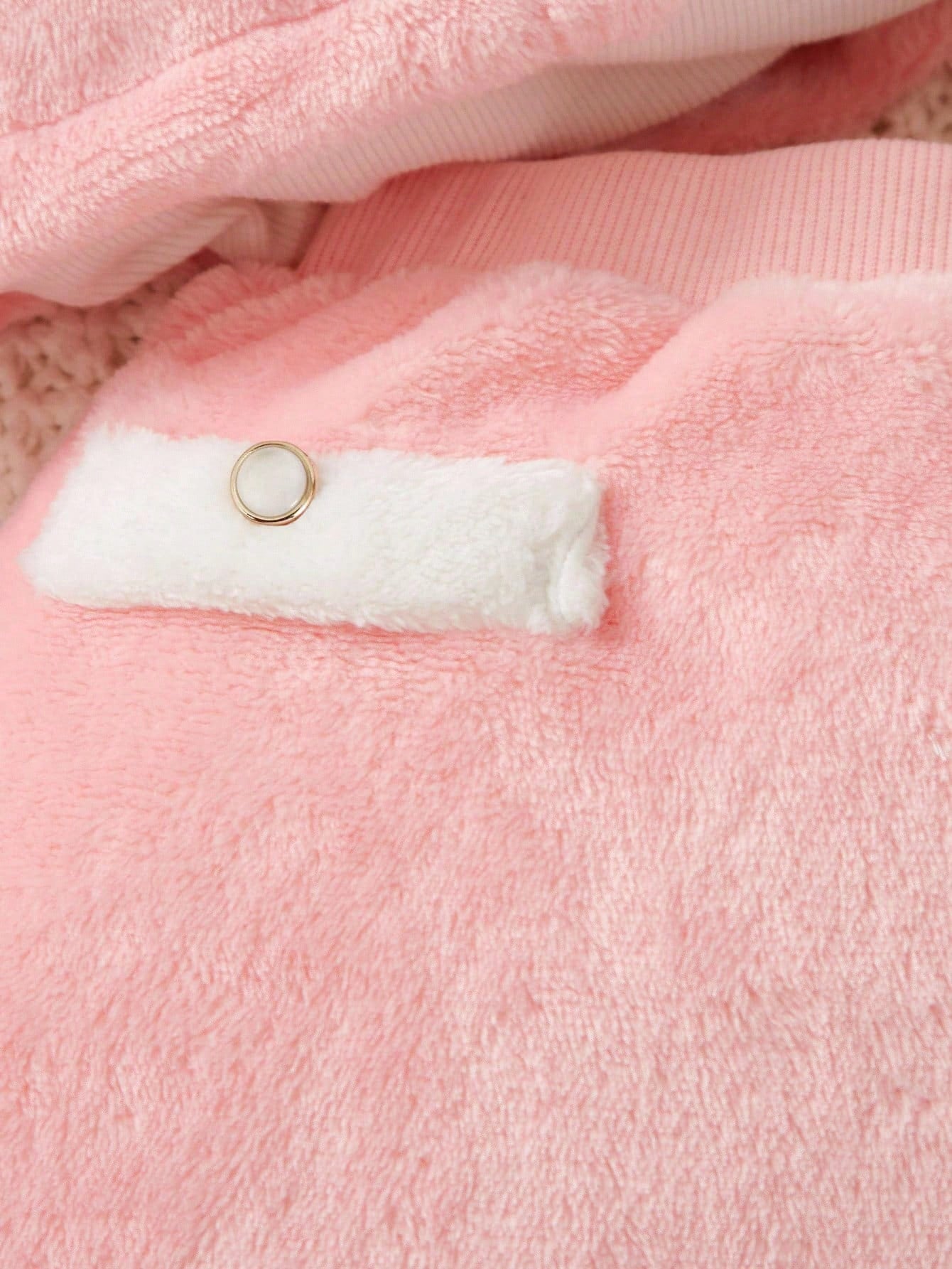 SHEIN Souflis Souflis Baby Girl Contrast Color Lapel Long Sleeve Single-Breasted Jacket And Skirt Casual Suit