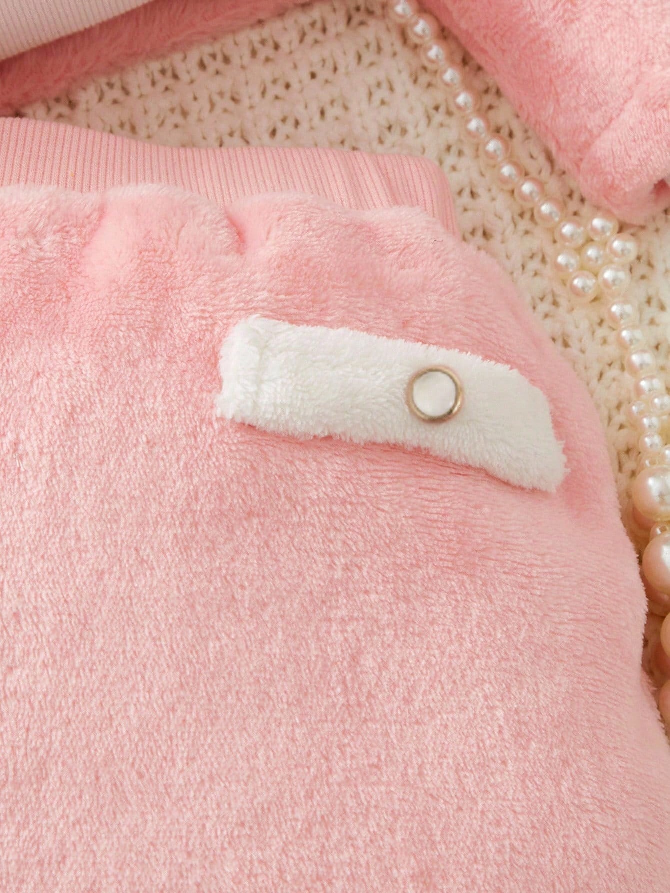 SHEIN Souflis Souflis Baby Girl Contrast Color Lapel Long Sleeve Single-Breasted Jacket And Skirt Casual Suit