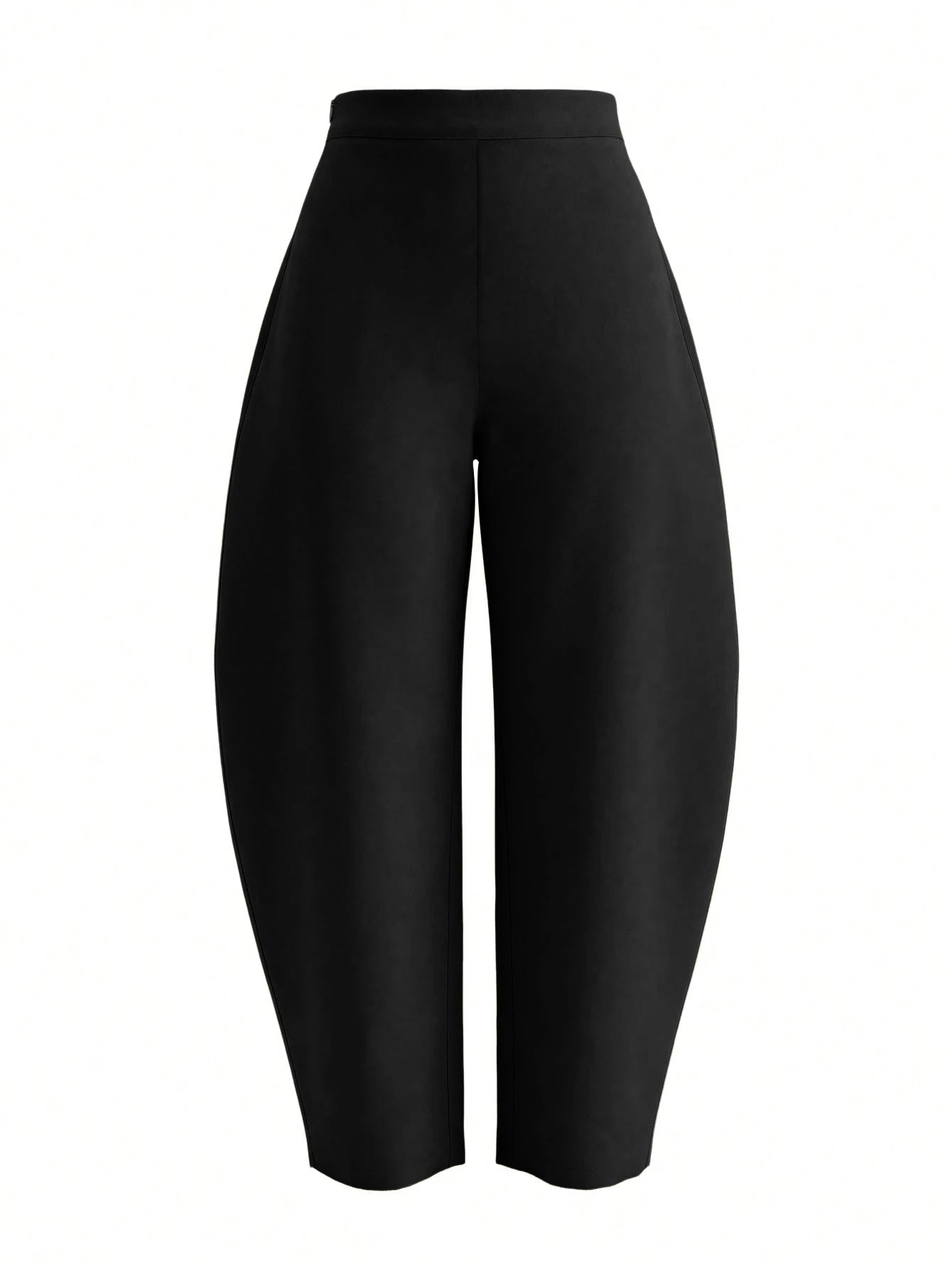 SHEIN Structelle Standard Size Elegant Women's Red Pleated Balloon Pants For Daily Commute, Office, Client Visits, Business Meetings, Afternoon Tea, Shopping, Dates, Art Exhibitions, Art Activities, Friends Gatherings / Light Parties, Family Gatherings