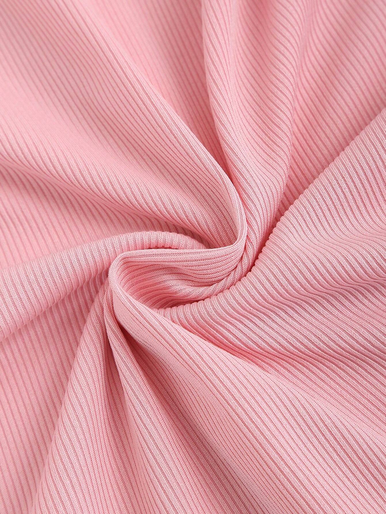  | SHEIN Sweetra Contrast Binding Button Detail Tight Fit T-Shirt For Casual Summer Graphic Tees Women Tops | Tee | Shein | OneHub