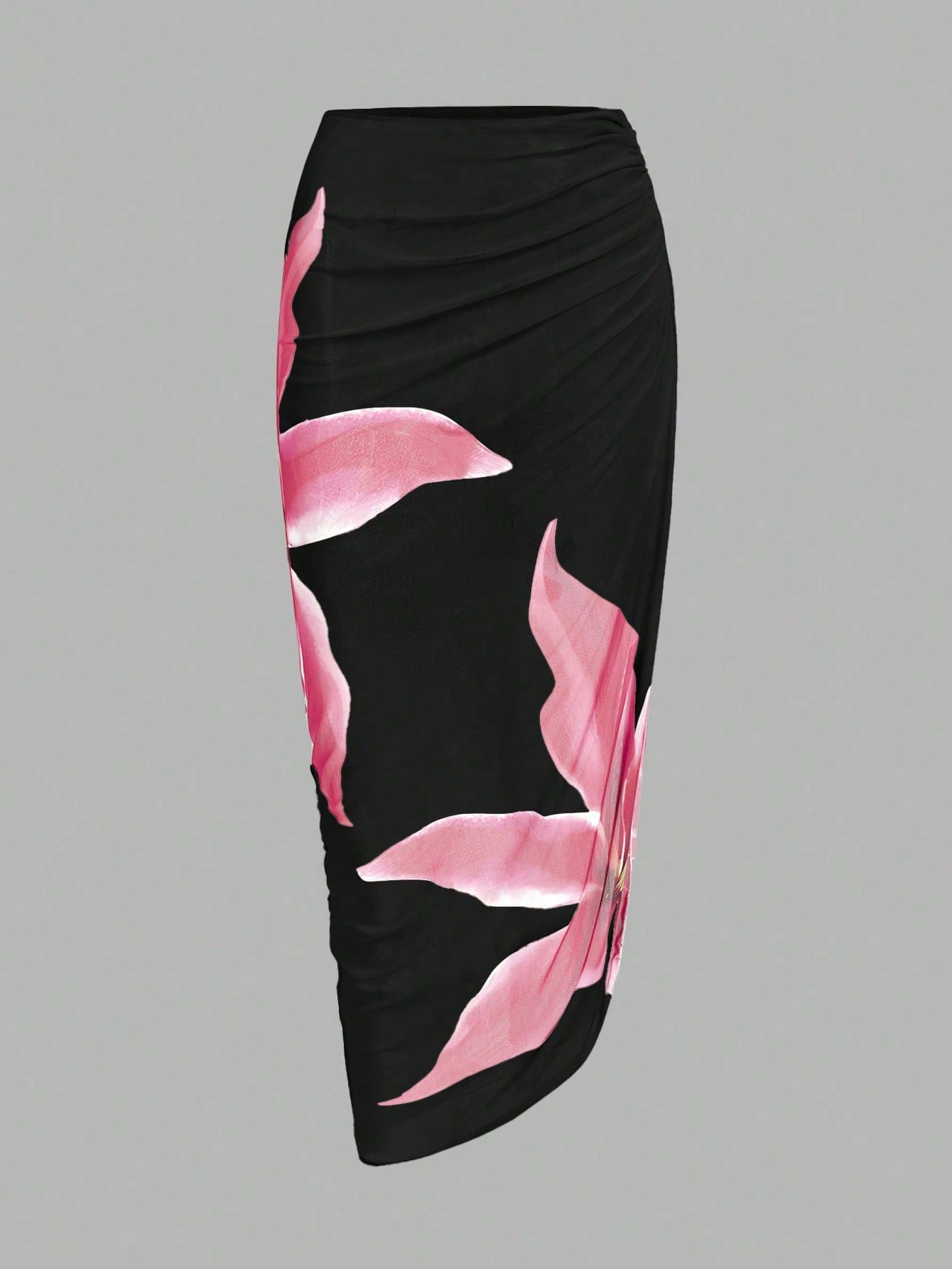  | SHEIN Swim Oasis 1pc Women's Floral Print Spaghetti Strap One-Piece Swimsuit With Sarong | Lingerie | Shein | OneHub