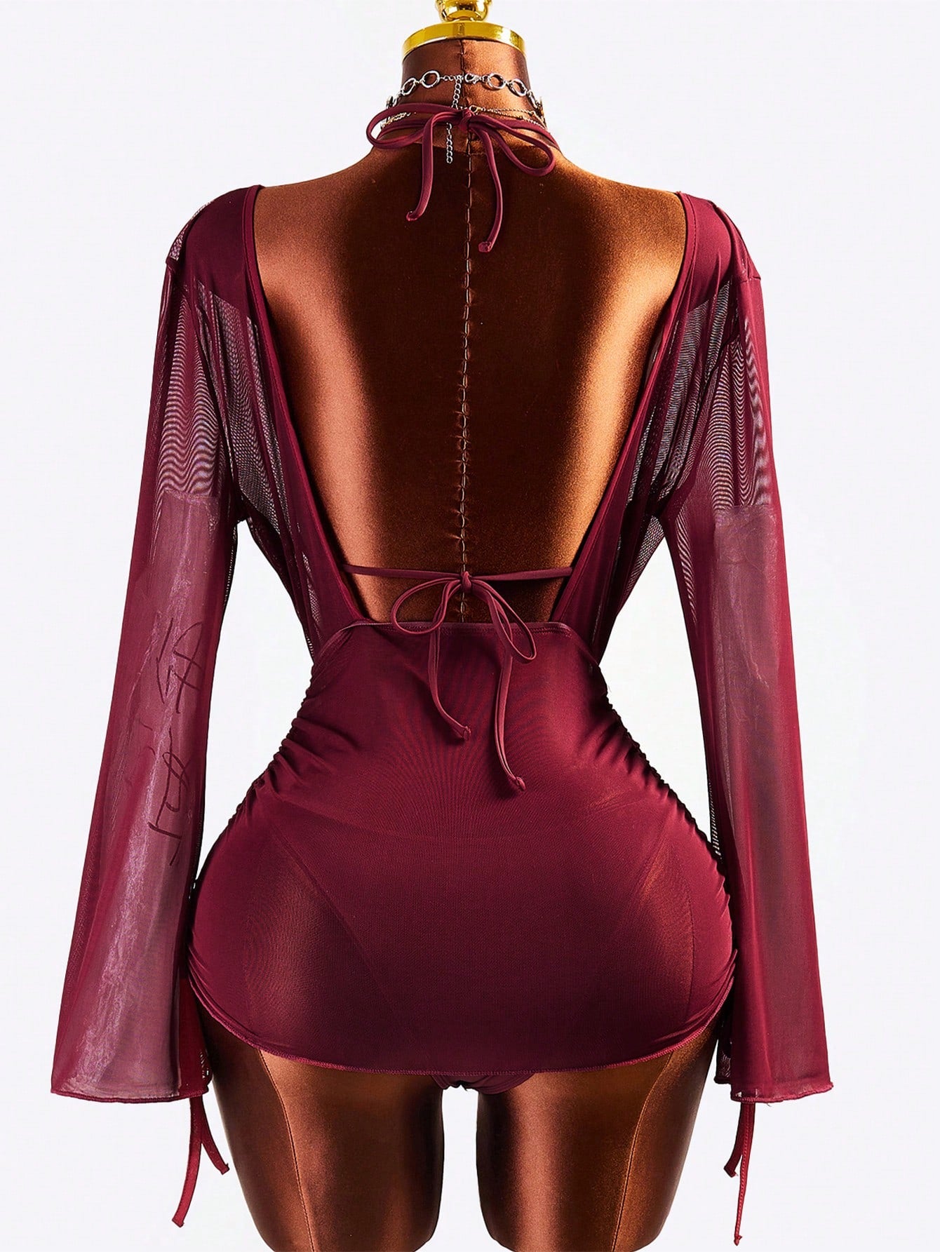 SHEIN Swim SXY Solid Color Bikini Swimwear