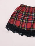  | SHEIN Tartan Costume Lingerie Set With Thong | Lingerie | Shein | OneHub