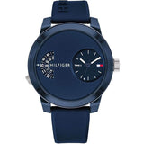  | Tommy Hilfiger Denim Blue Silicone Strap Blue Dial Quartz Watch for Men - 1791556 | Watches | Tommy Hilfiger | OneHub