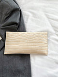  | SHEIN Vintage Crocodile Pattern Envelope Clutch Bag With Lock For Women, Simple And Elegant | Card Holder | Shein | OneHub