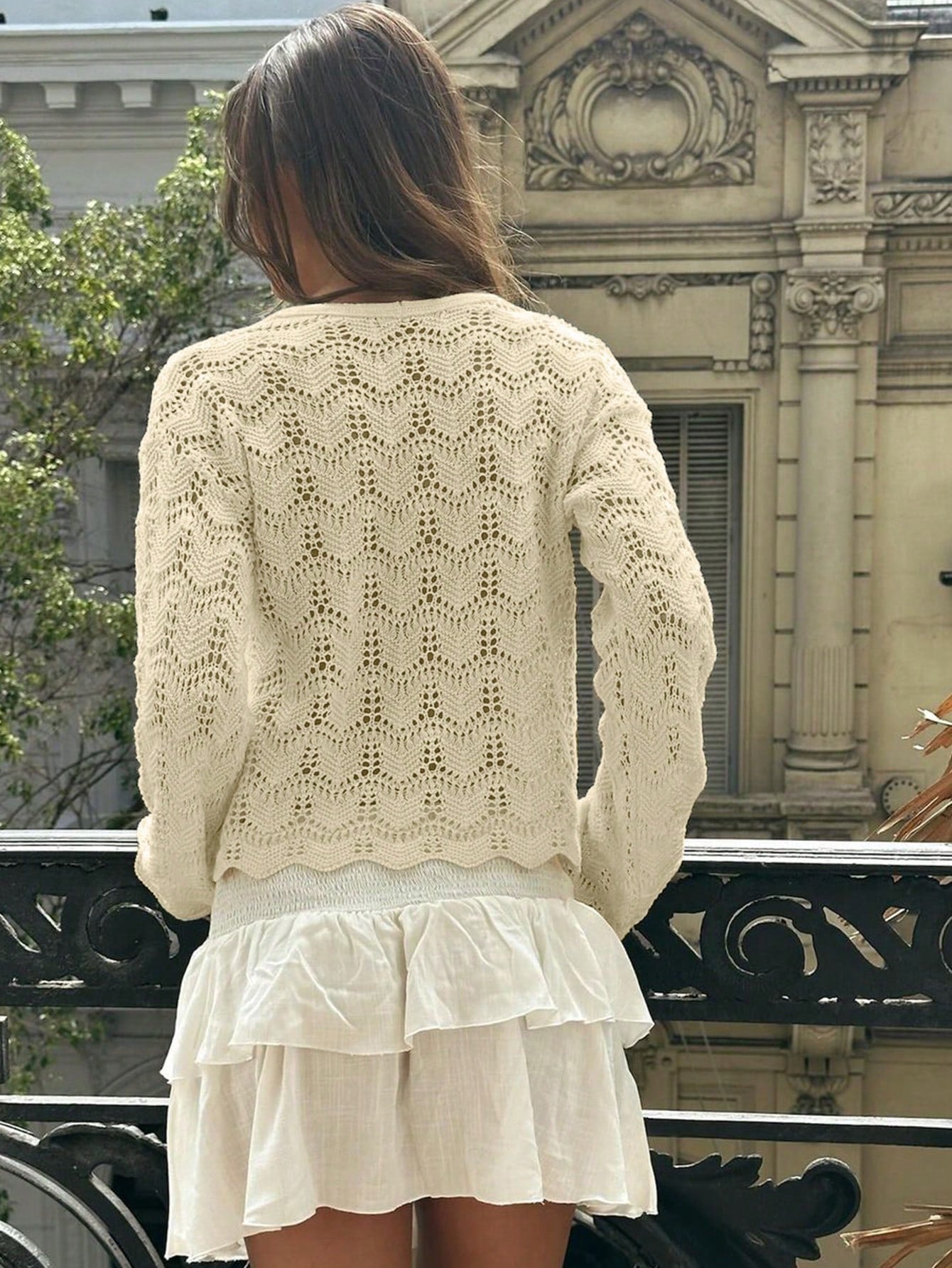 SHEIN Women's Beach Cover Up Cardigan