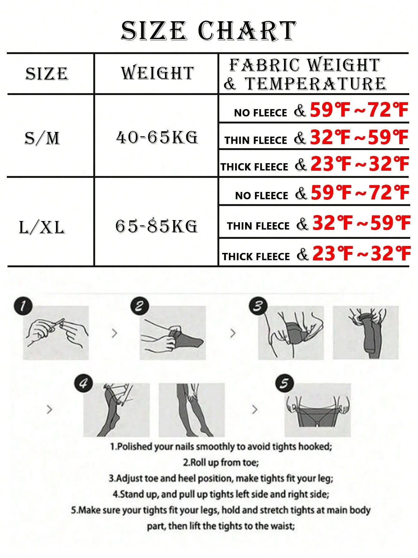 SHEIN Women's Skin-Friendly Warm Fleece Leggings, High Elasticity Long Warm Leggings