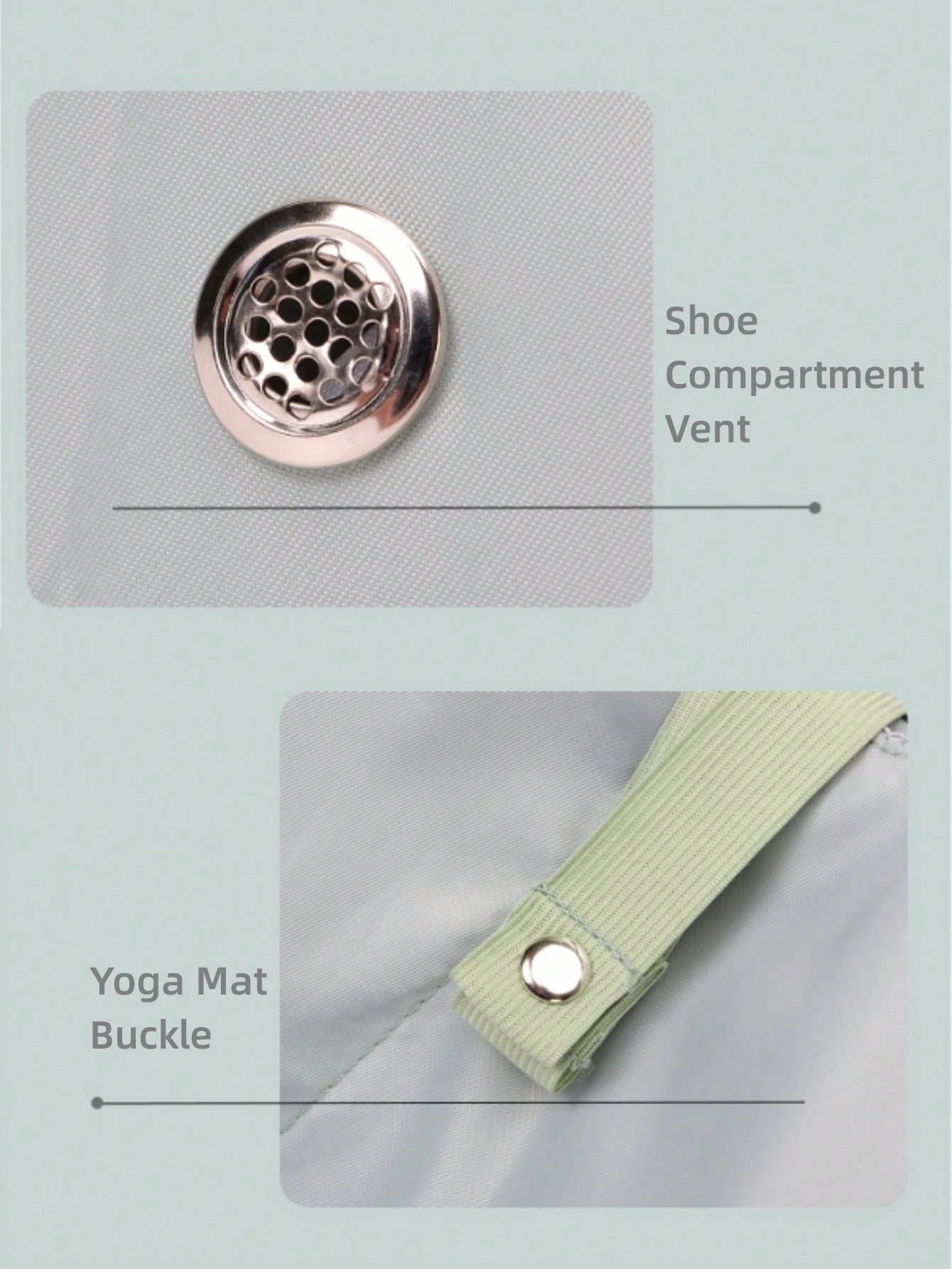  | SHEIN Yoga Sport Gym Bags For Women Men With Shoes Compartment And Wet Dry Storage Pockets With Adjustable Yoga Mat Holder Travel Luggage Tote Bag Sport Workout Shoulder Bag | Bags | Shein | OneHub