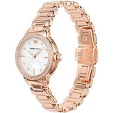  | Emporio Armani Mia Rose Gold Stainless Steel Mother Of Pearl Dial Quartz Watch for Women - AR11523 | Watches | Emporio Armani | OneHub