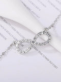  | Shein Rhinestone Infinity Pendant Necklace | Necklace | Shein | OneHub