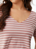  | SHEIN V-Neck Striped Crop Top | T-shirt | Shein | OneHub