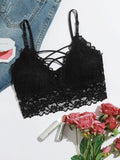  | SHEIN Lattice Front Lace Bralet | Lingerie | Shein | OneHub