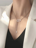 Shein Geometric Detail Necklace