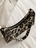  | SHEIN Leopard Print Baguette Bag | Bags | Shein | OneHub