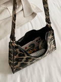  | SHEIN Leopard Print Baguette Bag | Bags | Shein | OneHub