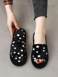  | SHEIN Star Pattern Fluffy Bedroom Slippers | Slippers | Shein | OneHub