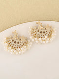  | SHEIN EMERY ROSE Faux Pearl Tassel Drop Earrings | Earrings | Shein | OneHub