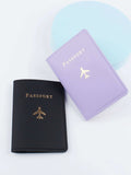  | Shein 2pcs Letter & Plane Graphic Passport Case | Card Holder | Shein | OneHub