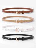  | Shein 4pcs Metal Buckle Belt With Hole Punch | Belt | Shein | OneHub