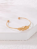  | Shein Leaf Decor Cuff Bangle | Bangle | Shein | OneHub