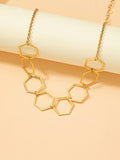  | Shein Geometric Decor Choker | Necklace | Shein | OneHub