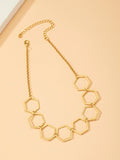  | Shein Geometric Decor Choker | Necklace | Shein | OneHub