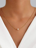  | Shein Faux Pearl Decor Back Necklace | Necklace | Shein | OneHub