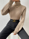  | Shein Turtleneck Raglan Sleeve Ribbed Knit Sweater | Sweater | Shein | OneHub