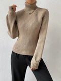  | Shein Turtleneck Raglan Sleeve Ribbed Knit Sweater | Sweater | Shein | OneHub