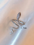  | Shein Cubic Zirconia Snake Design Wrap Ring | Ring | Shein | OneHub