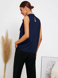  | SHEIN Tie Neck Sleeveless Blouse | Blouse | Shein | OneHub