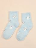  | Shein Snowman Pattern Crew Socks | Socks | Shein | OneHub